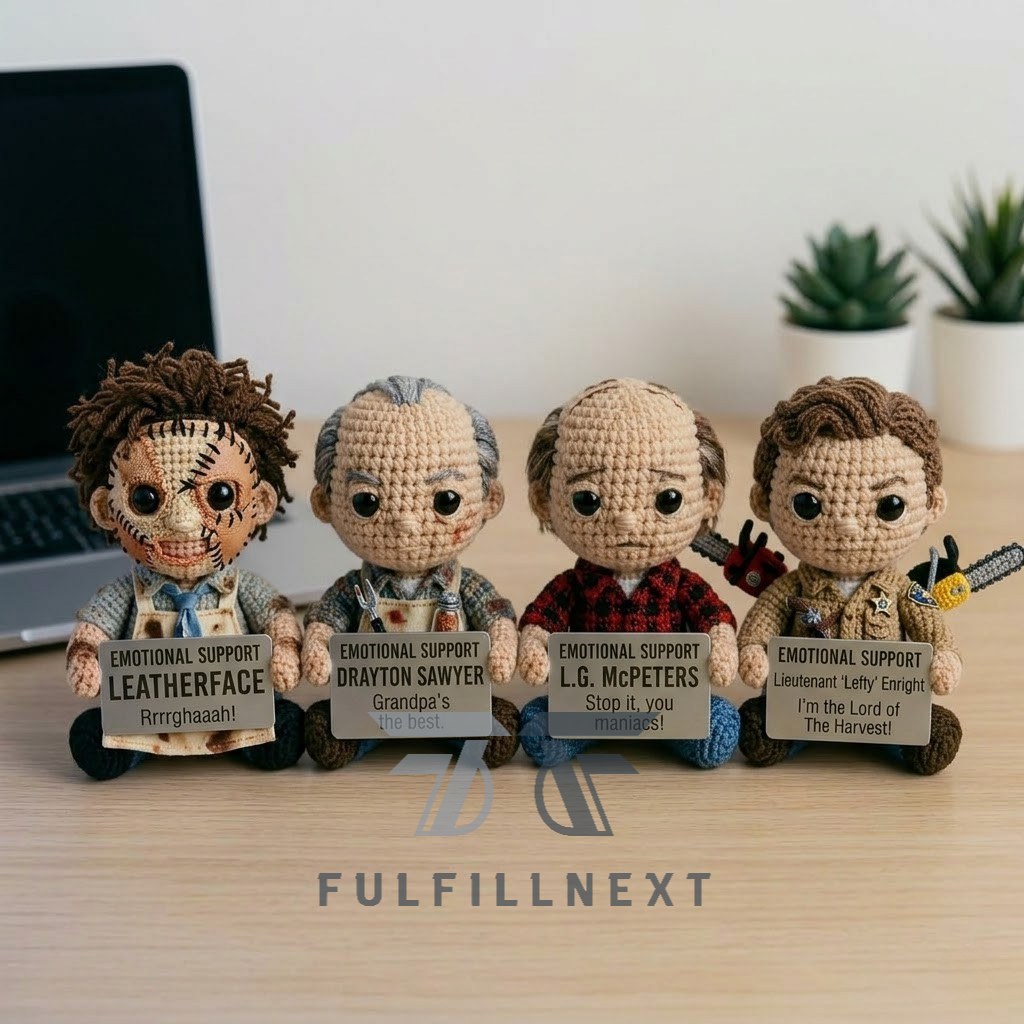 The Texas Chainsaw Massacre 2 40th Anniversary Crochet Doll