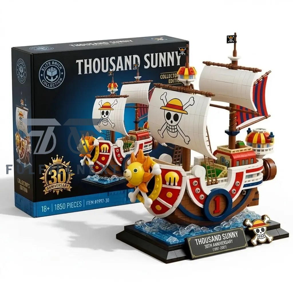 Thousand Sunny 30th Anniversary Building Bricks Set