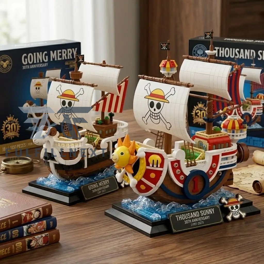 Thousand Sunny 30th Anniversary Building Bricks Set - Image 3