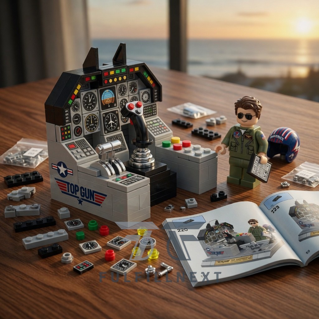 Top Gun 40th Anniversary Building Blocks Set - Image 2