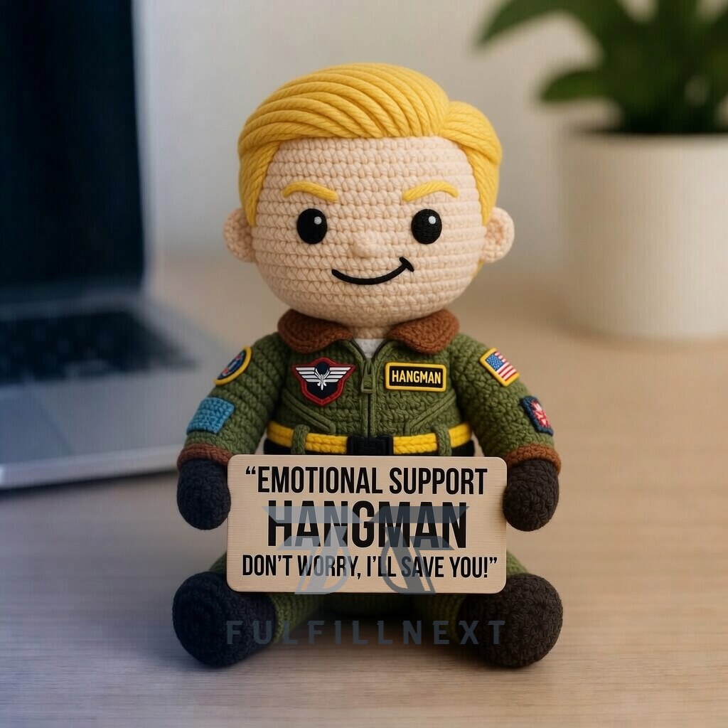 Top Gun 40th Anniversary Crochet Doll - Image 5