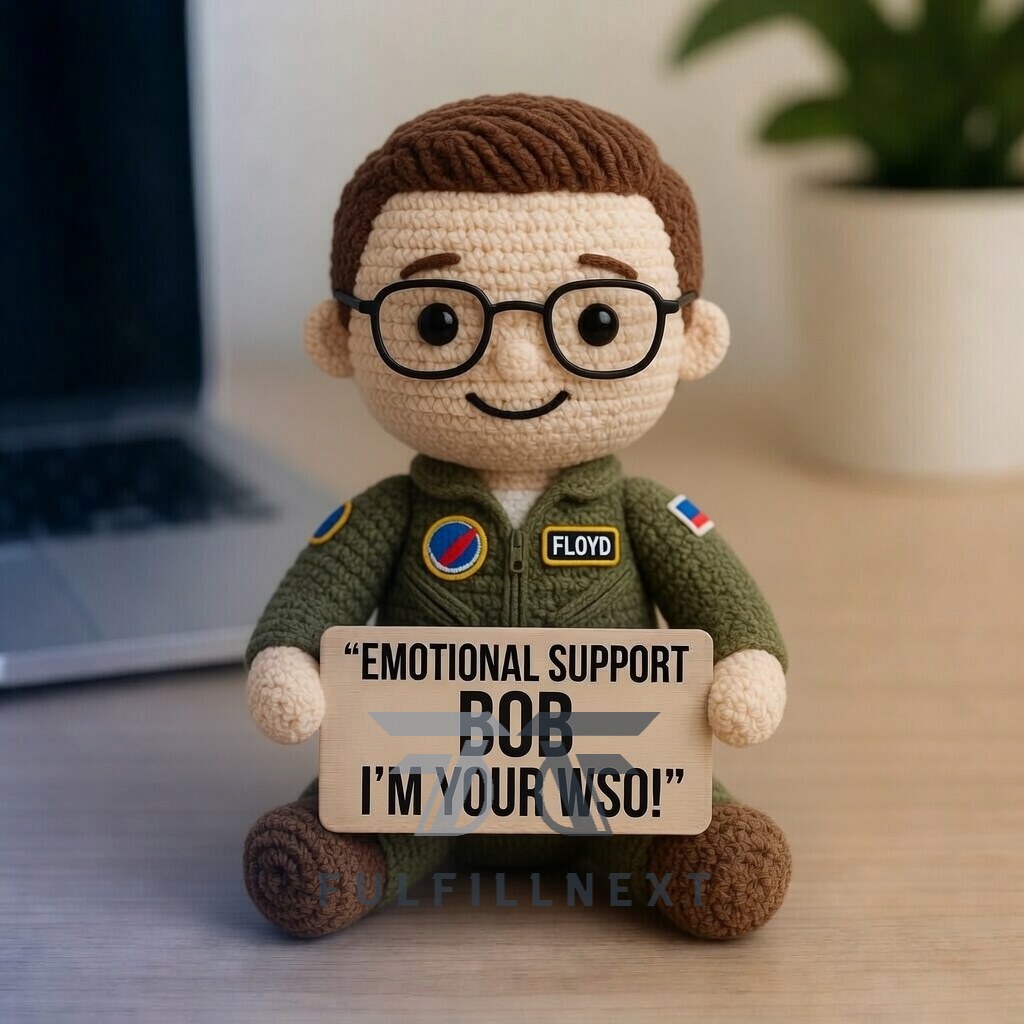Top Gun 40th Anniversary Crochet Doll - Image 6
