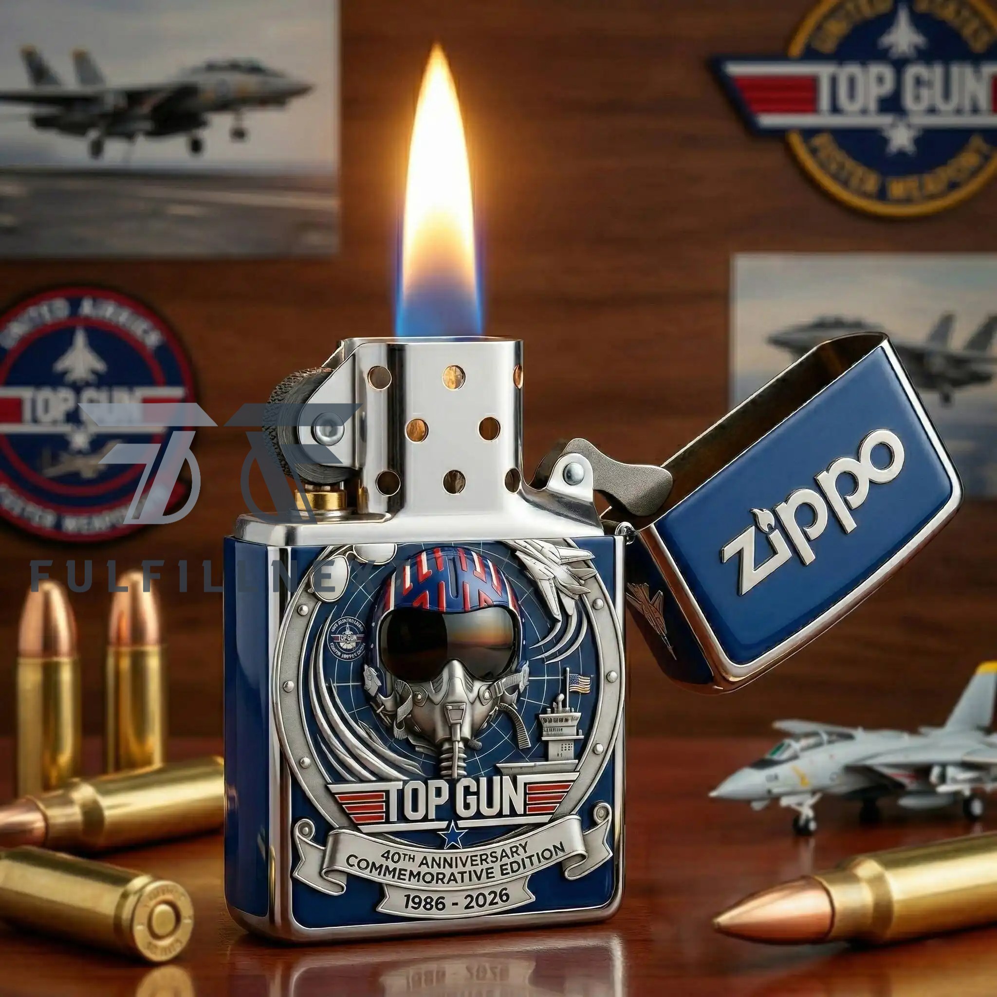 Top Gun 40th Anniversary Zippo Lighter