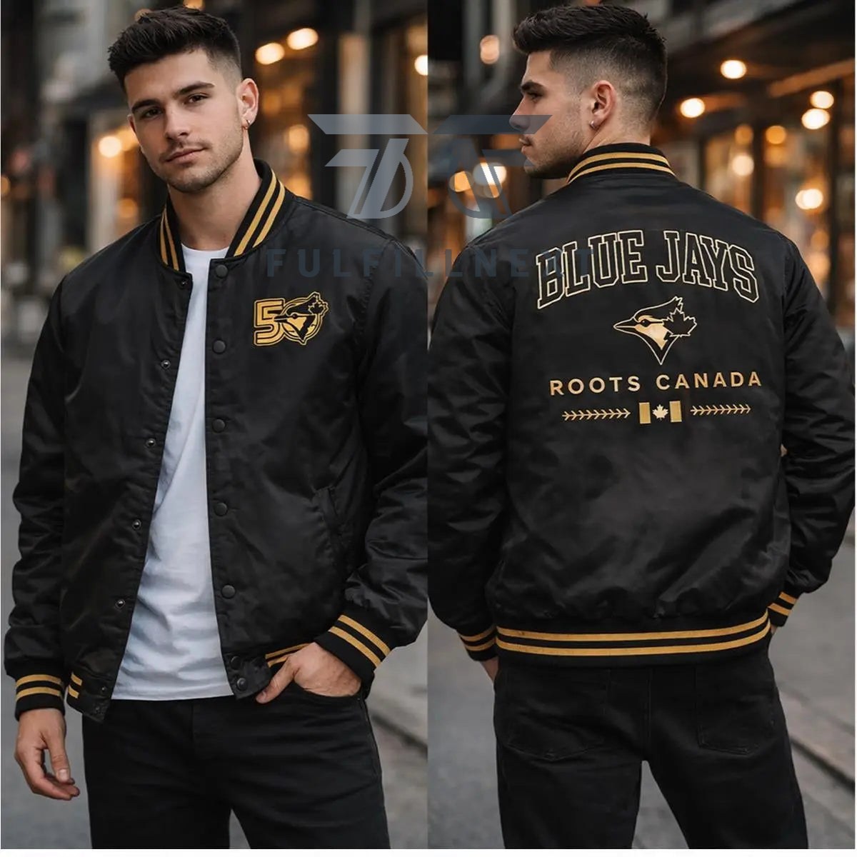 Toronto Blue Jays 50th Anniversary Jacket - Image 2