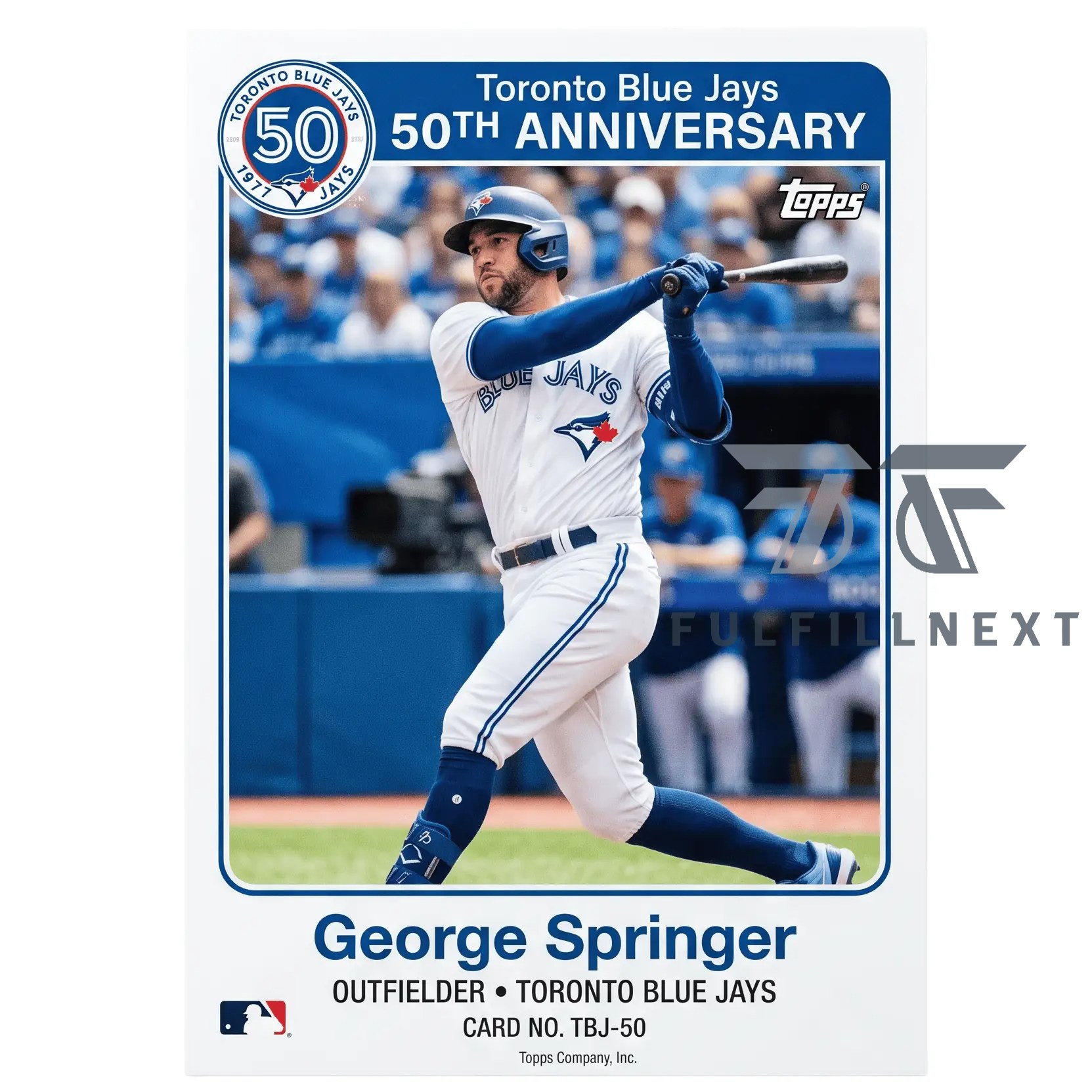 Toronto Blue Jays 50th Anniversary Trading Cards - Image 6