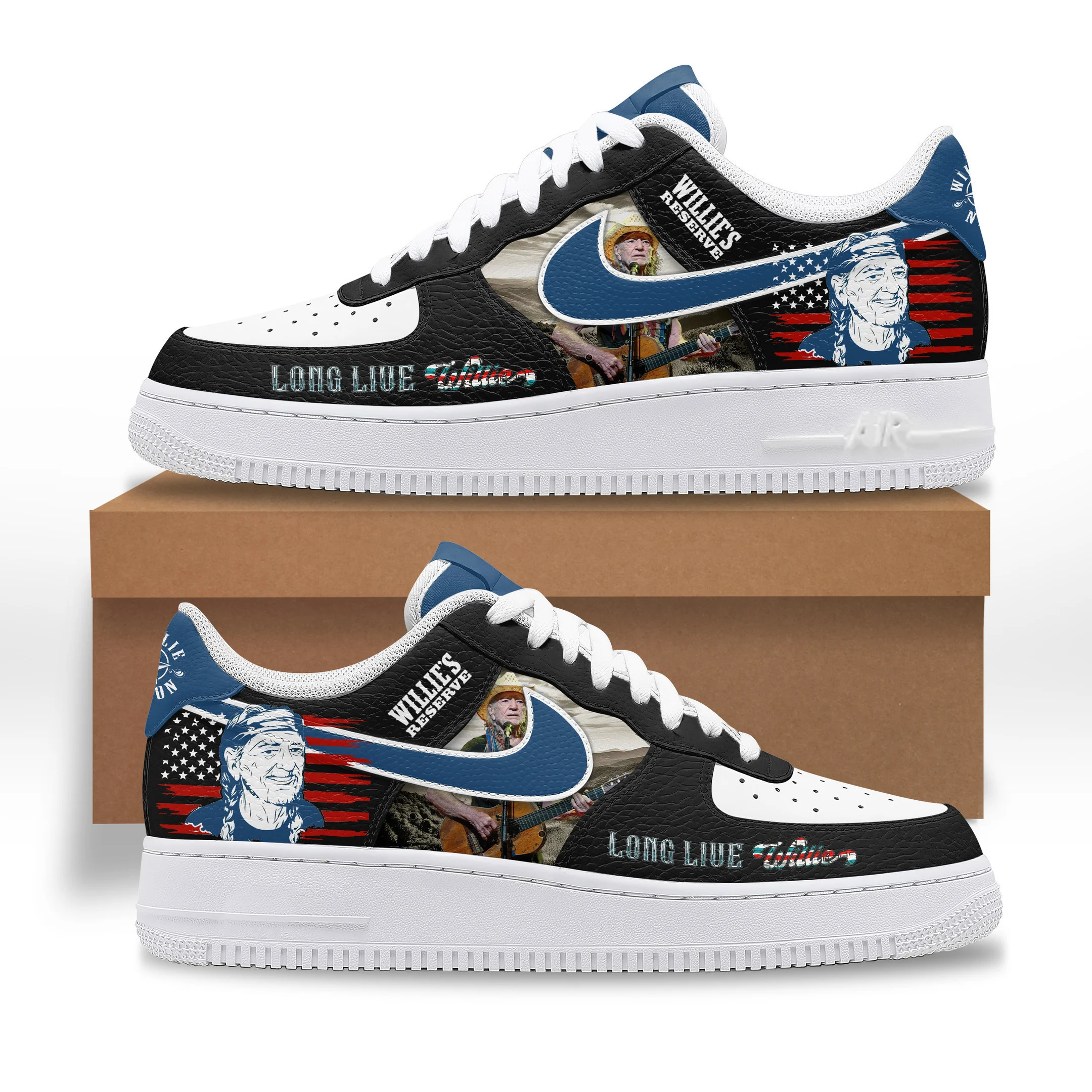 Willie Nelson Willie's Reserve Sneakers - Image 2